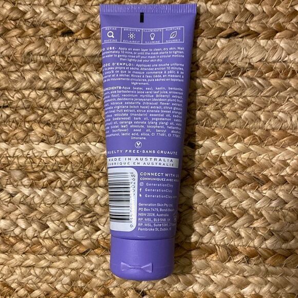 Generation Clay brightening purple clay mask - Picture 3 of 4